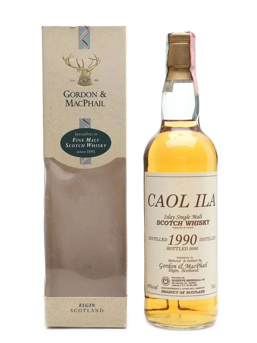 Caol Ila 1990 - Islay Single Malt Scotch Whisky - Gordon & MacPhail