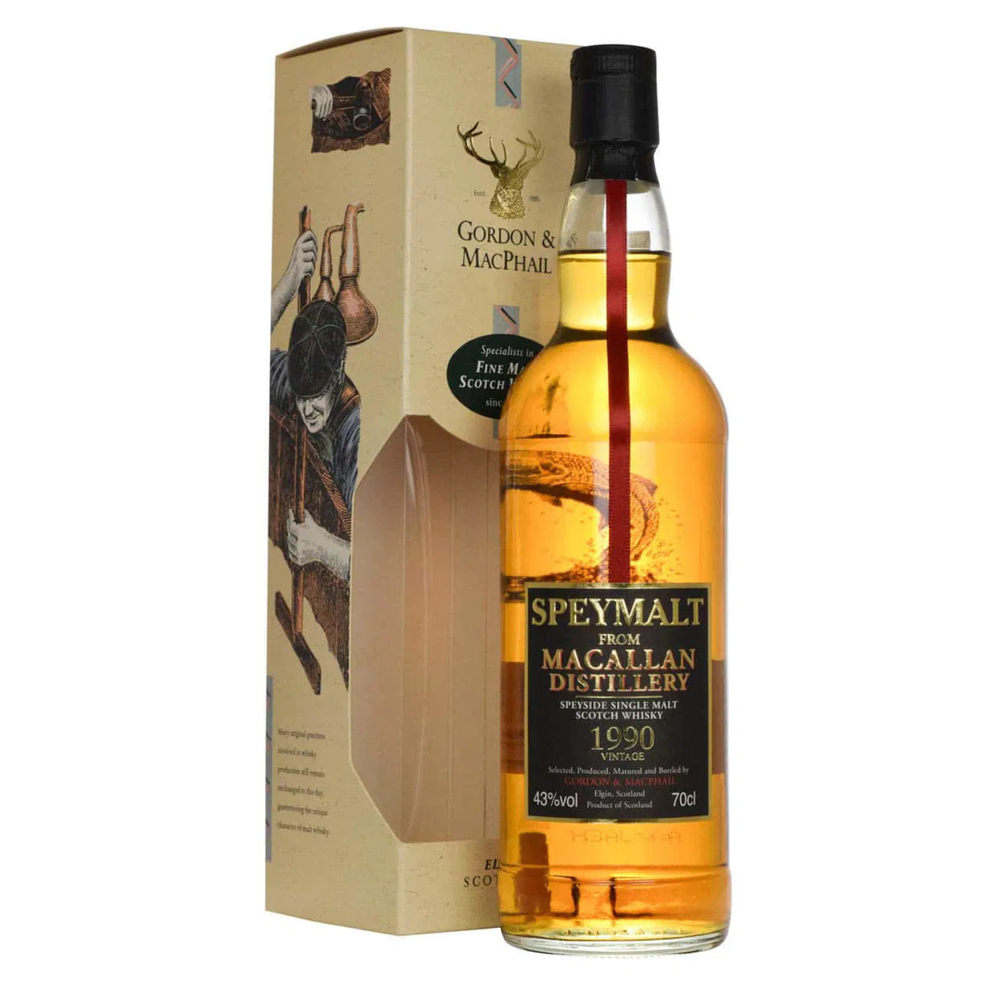 Speymalt Macallan Distillery 1991 - 57% - Gordon & MacPhail