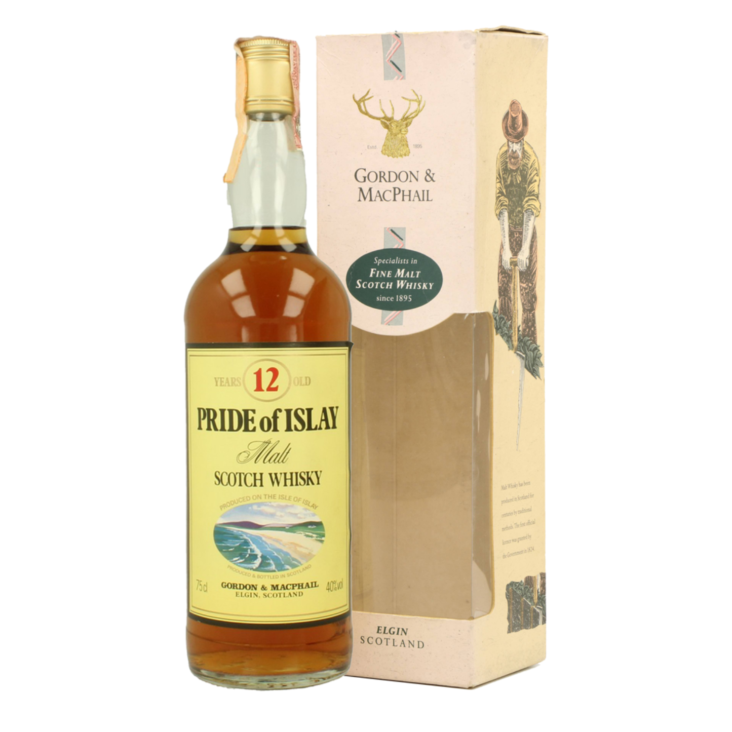 Pride of Islay - 12 Years Old - 40% - Gordon & MacPhail