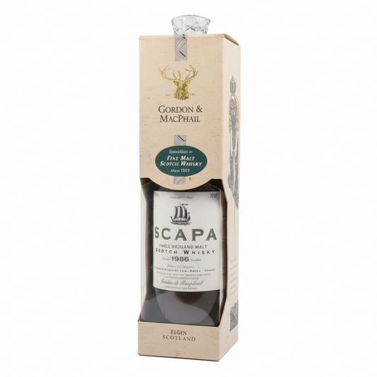 Scapa 1986 - Single Highland Malt Scotch Whisky - 40% - Gordon & MacPhail